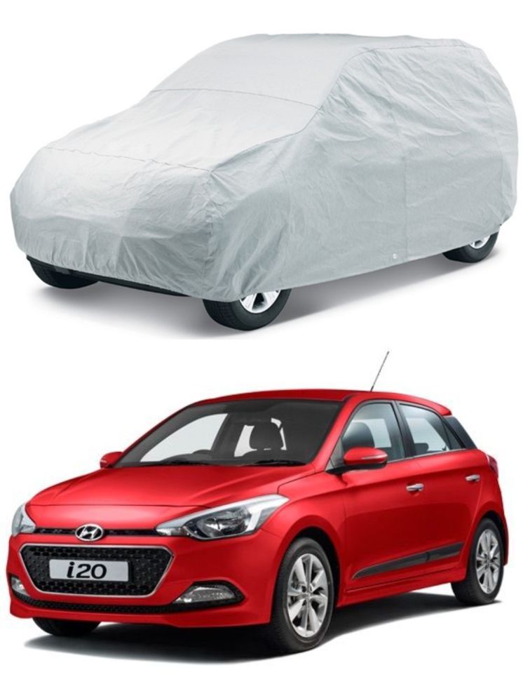     			CARNEST Car Body Cover for Hyundai i20 [2008-2010] Without Mirror Pocket ( Pack of 1 ) , Silver