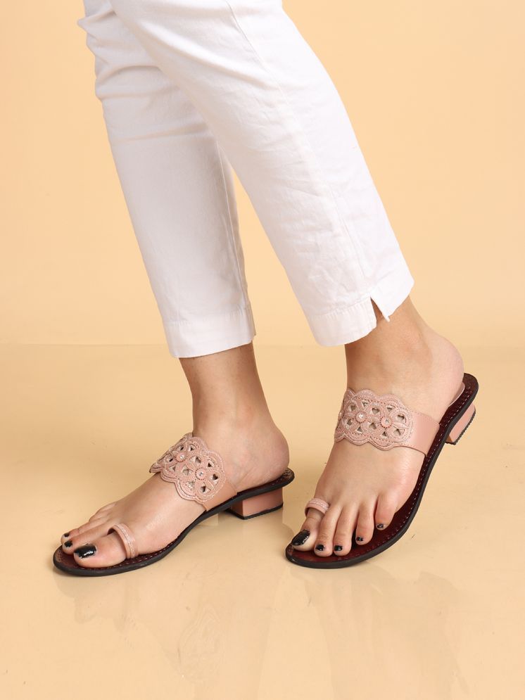     			Picktoes Pink Women's Sandal Heels