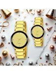 DECLASSE Gold PU Analog Womens Watch