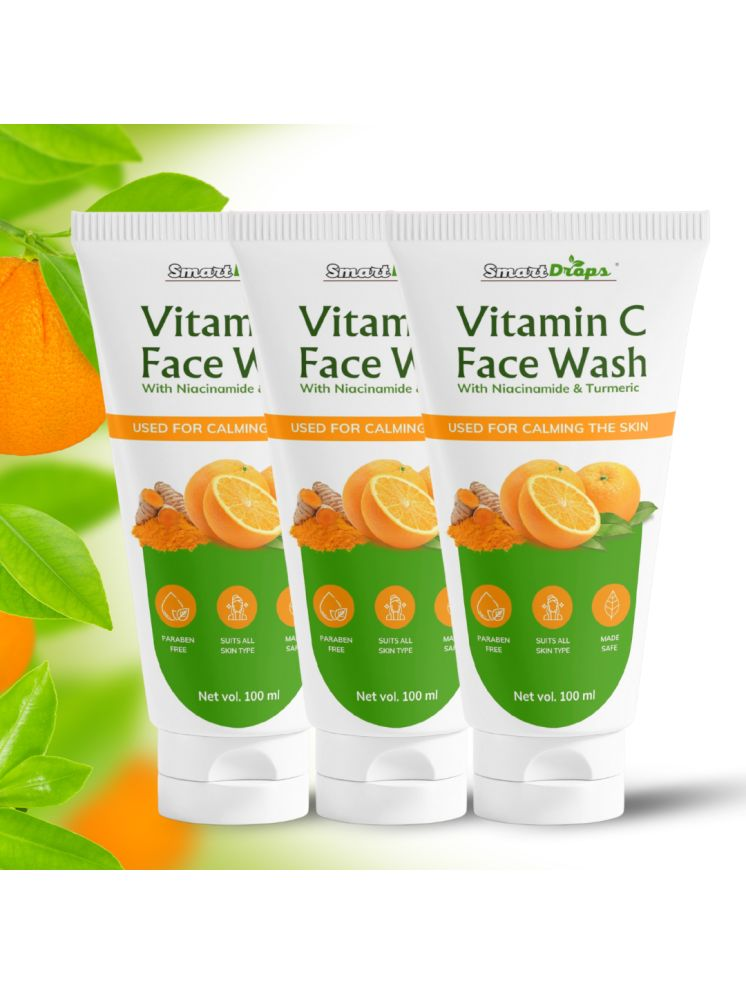     			Smartdrops - Refreshing Face Wash For All Skin Type ( Pack of 3 )