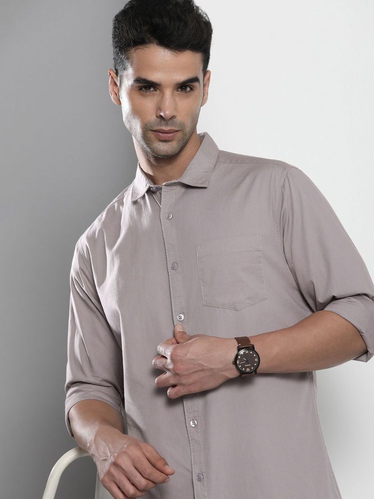     			The Indian Garage Co Men Lilac Casual Shirt