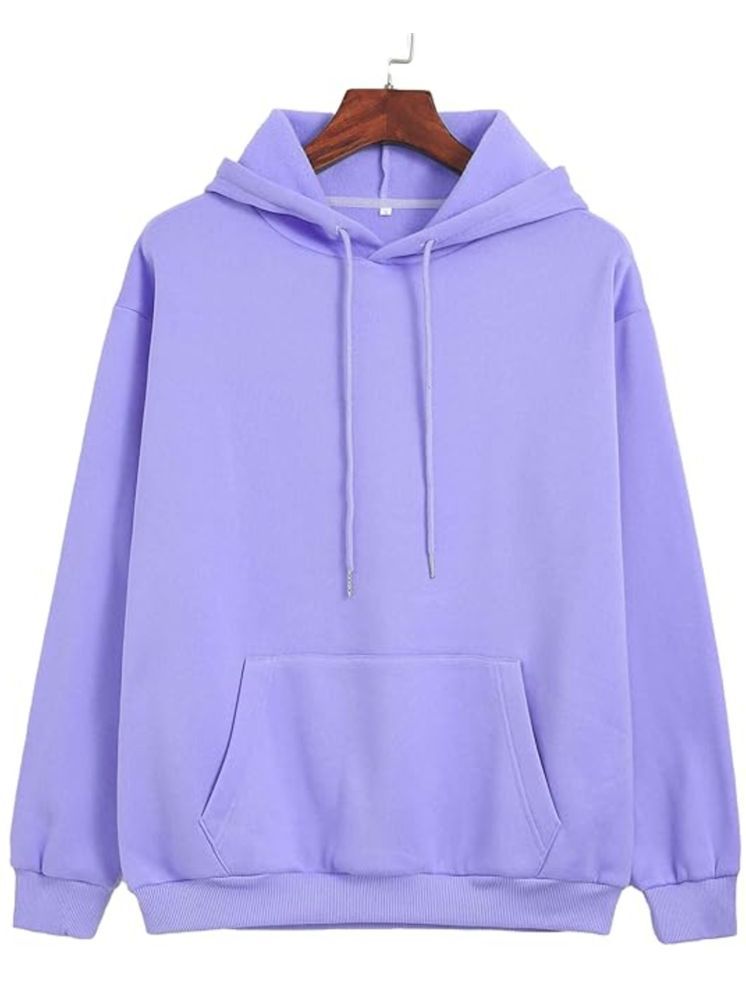     			Aura Glam Fleece Women's Hooded Sweatshirt ( Purple )