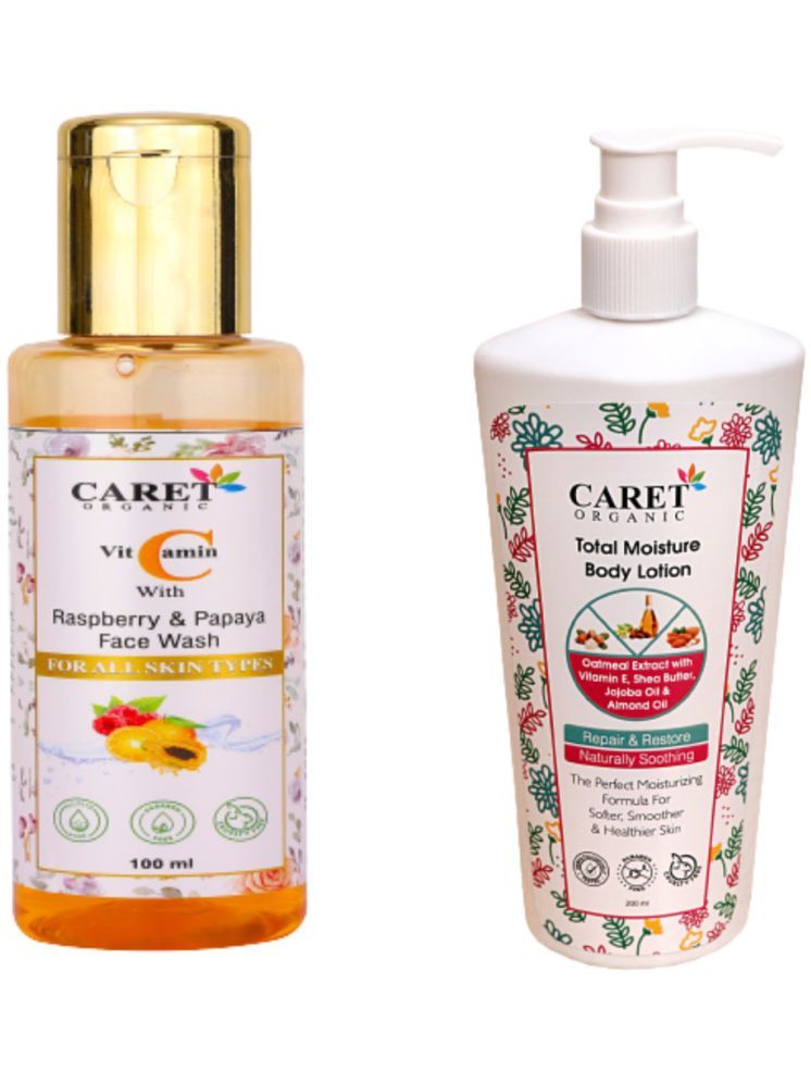     			Caret Organic - Tan Removal Face Wash For All Skin Type ( Pack of 2 )