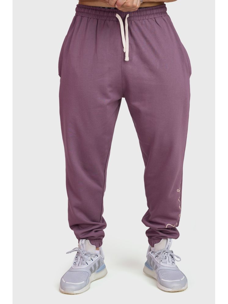     			Fuaark Mauve Cotton Blend Men's Sports Joggers ( Pack of 1 )