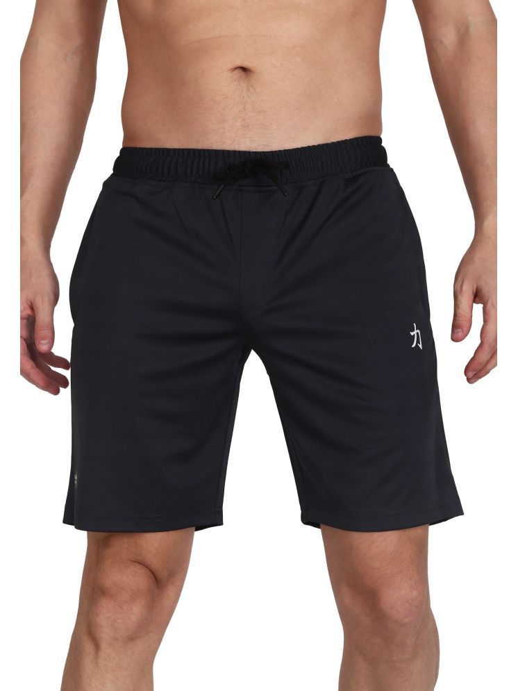     			Herculeen Dark Grey Polyester Men's Shorts ( Pack of 1 )