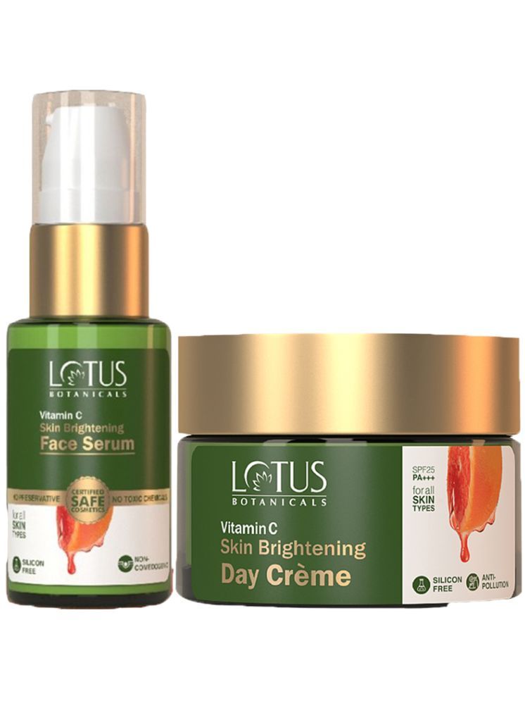     			Lotus Botanicals Vitamin-C Day Cream 50g , Face Serum 30ml (Pack of 2)