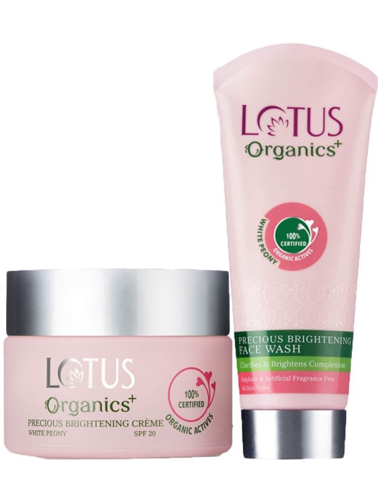     			Lotus Organics+ Precious Day Cream 50g , Face Wash 100g (Pack of 2)