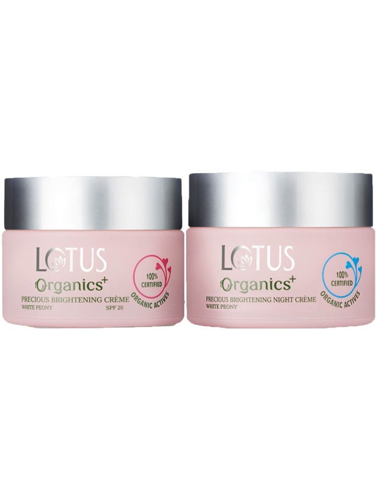     			Lotus Organics+ Precious Day Cream 50g , Night Cream 50g (Pack of 2)