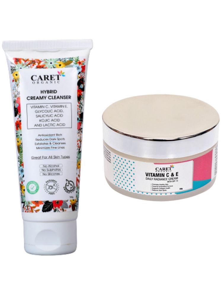     			Caret Organic - Exfoliating Face Wash For All Skin Type ( Pack of 2 )