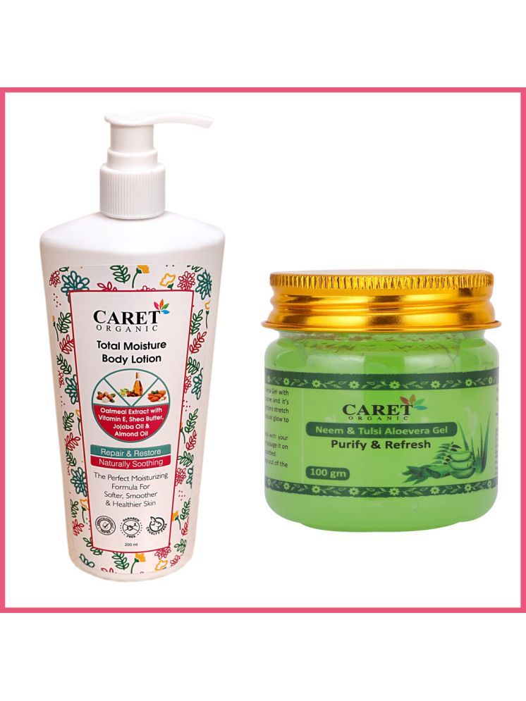     			Caret Organic Moisturizer All Skin Type Aloe Vera ( 300 gm gm )