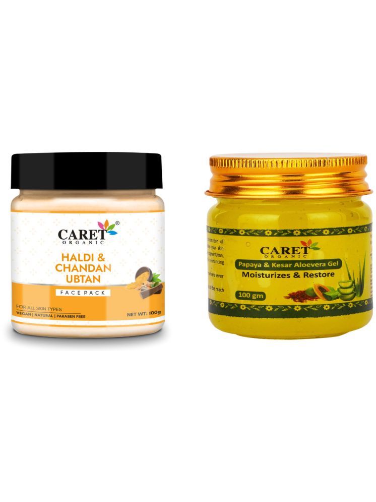     			Caret Organic - Skin Brightening Face Pack for All Skin Type ( Pack of 2 )