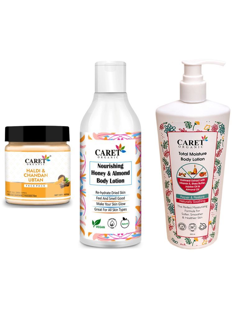     			Caret Organic - Skin Toning Face Pack for All Skin Type ( Pack of 3 )