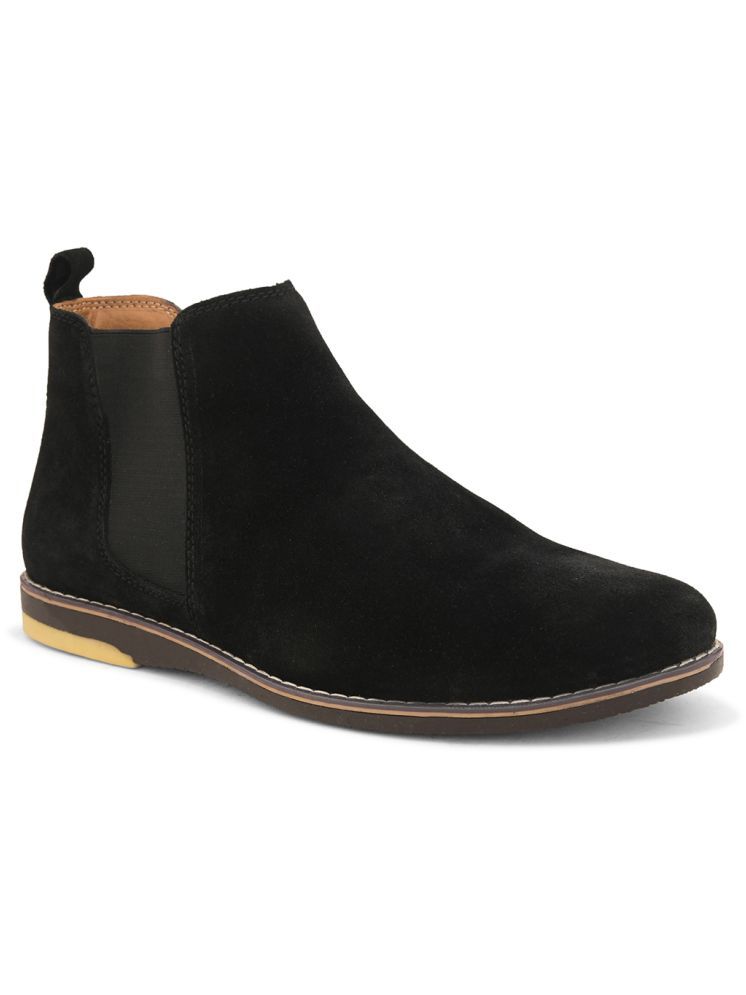     			Fashion Victim Black Men's Chelsea Boots