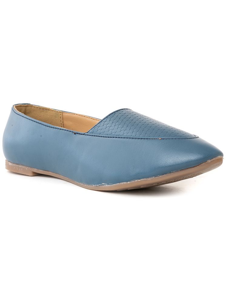     			KHADIM Blue Women's Formal Ballerinas