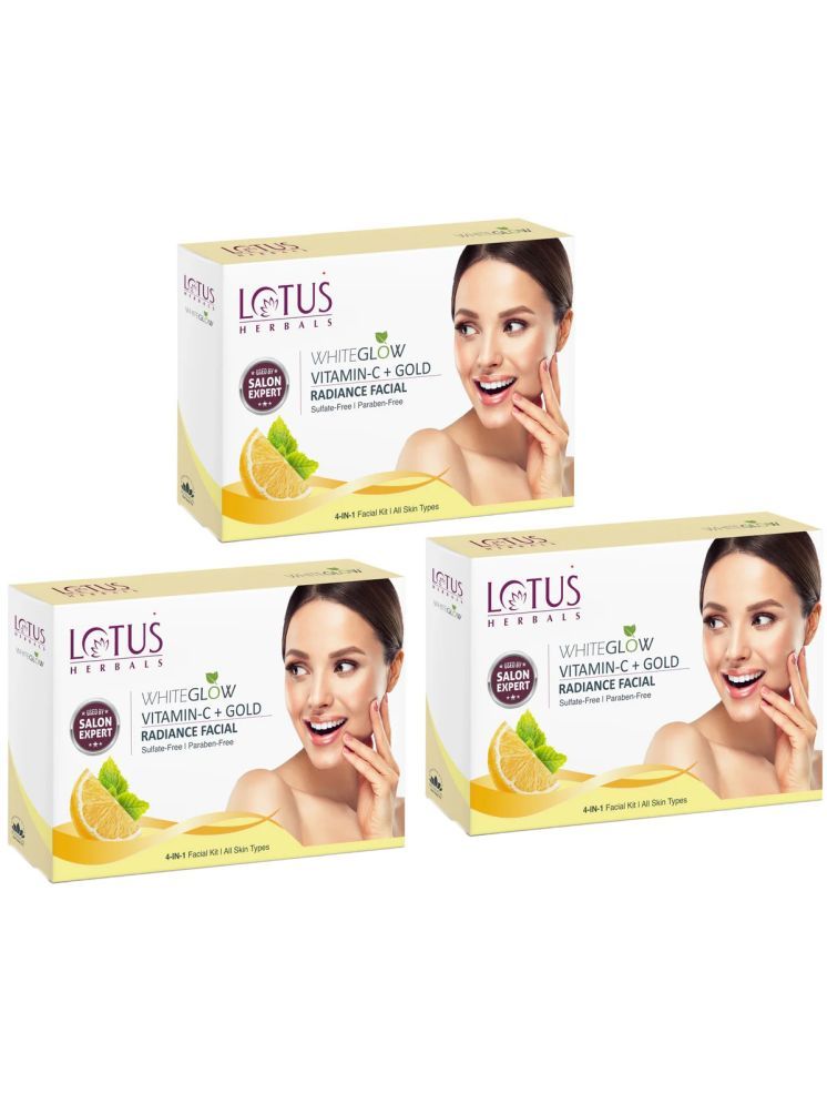     			Lotus Herbals Whiteglow Vitamin C Single Facial Kit 57g (Pack of 3)