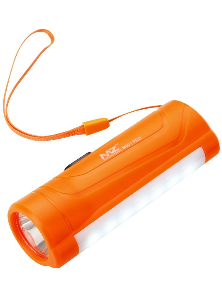     			MZ - 16W Rechargeable Flashlight Torch ( Pack of 1 )