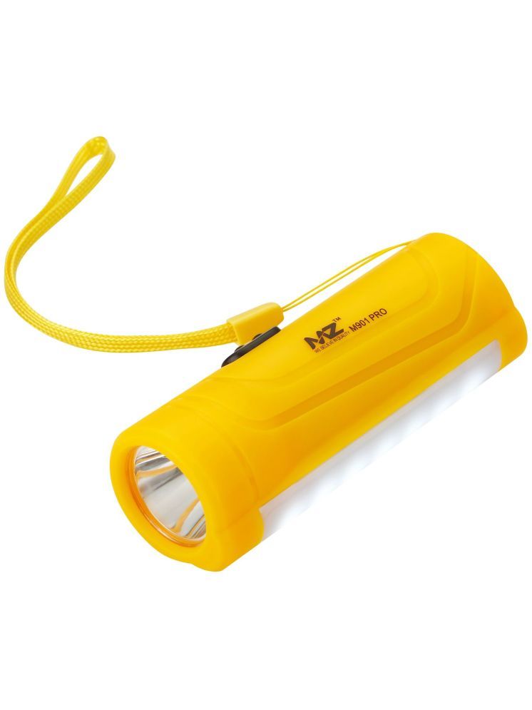     			MZ - 16W Rechargeable Flashlight Torch ( Pack of 1 )