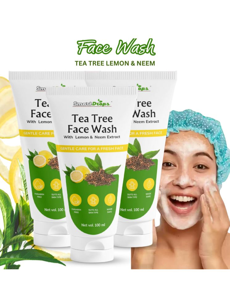     			Smartdrops - Refreshing Face Wash For All Skin Type ( Pack of 3 )