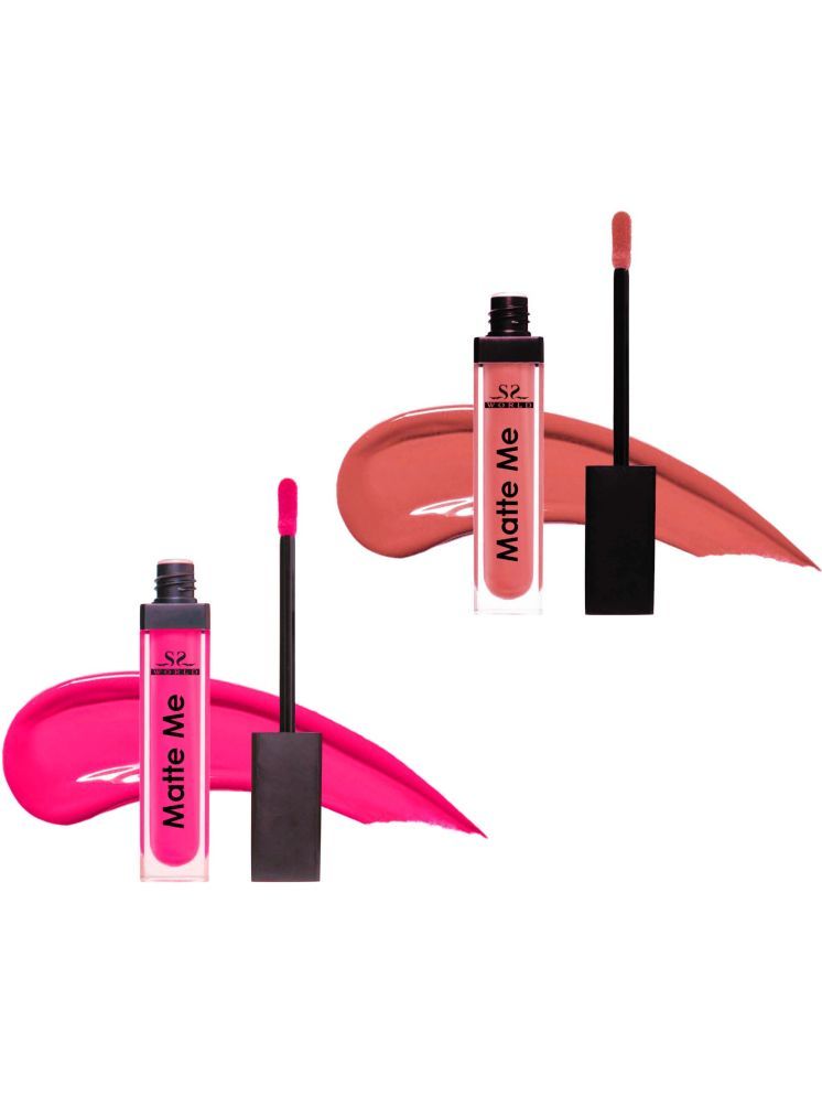     			ssworld Pink Matte Lipstick 6