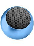 Tecsox Mini 4 W Bluetooth Speaker Bluetooth V 5.0 with 3D Bass Playback Time 3 hrs Blue