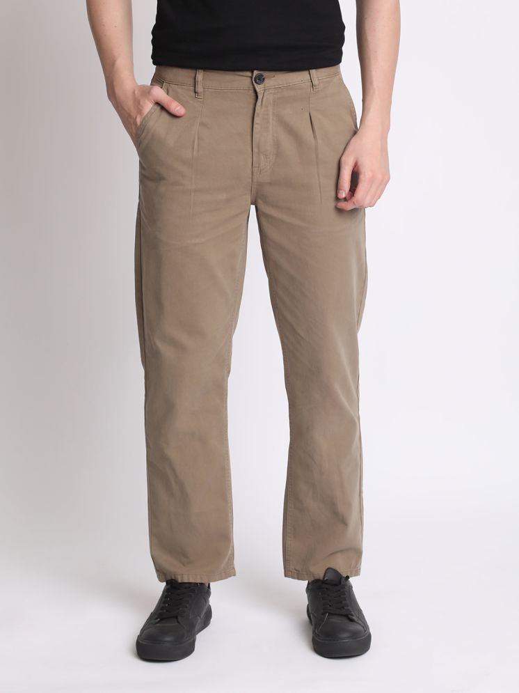     			Ivoc Men Relaxed Loose Fit Chinos Trousers