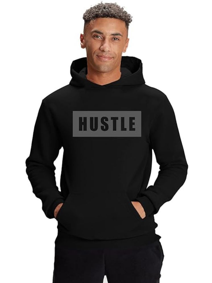     			JUGULAR Cotton Blend Hooded Men's Sweatshirt - Black ( Pack of 1 )