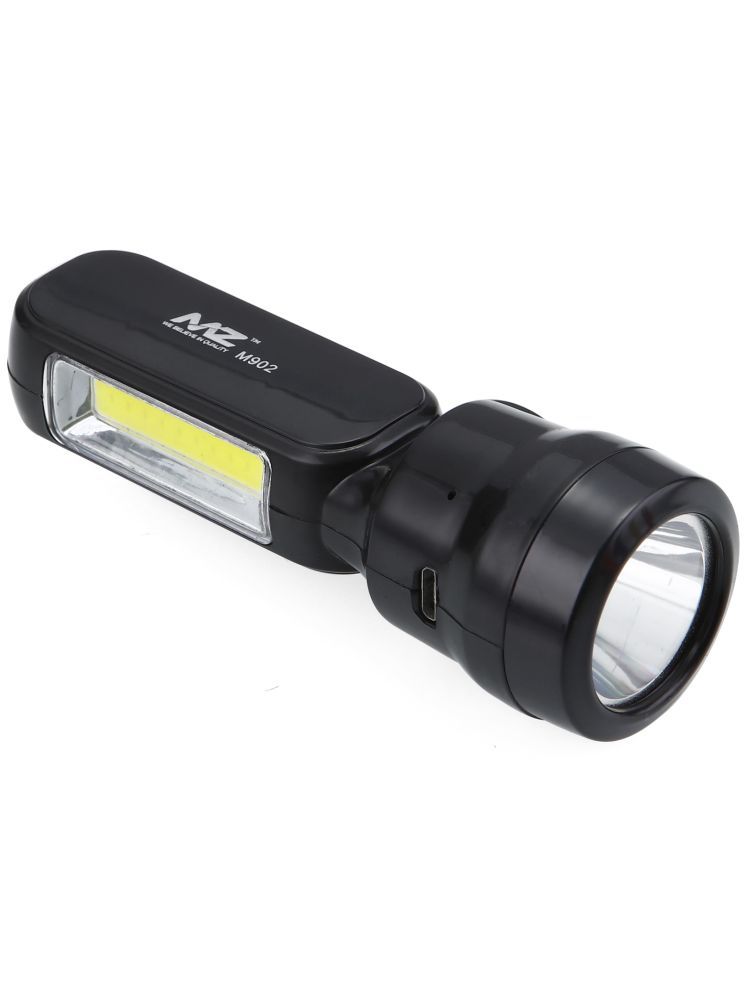     			MZ - 25W Rechargeable Flashlight Torch ( Pack of 1 )