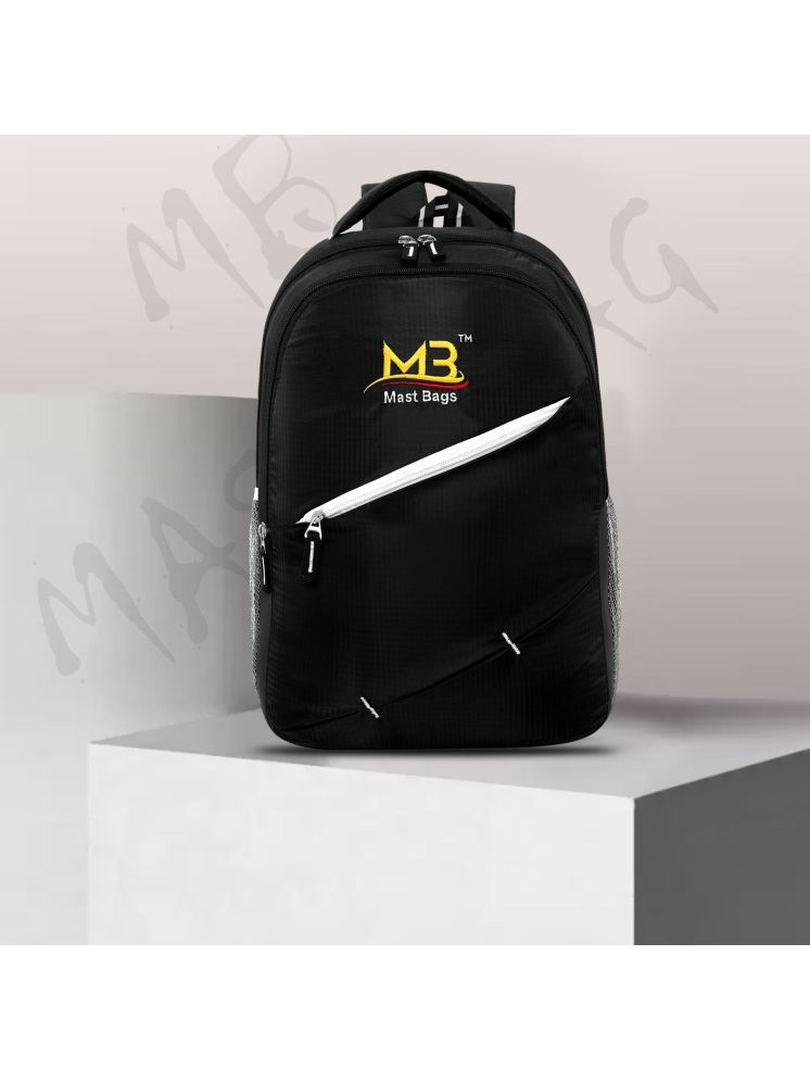     			Mast Bags Black Polyester Backpack ( 35 Ltrs )