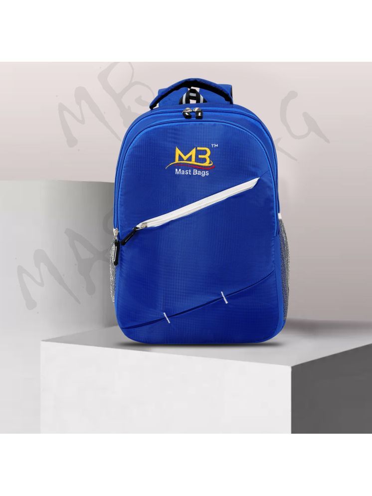     			Mast Bags Light Blue Polyester Backpack ( 35 Ltrs )