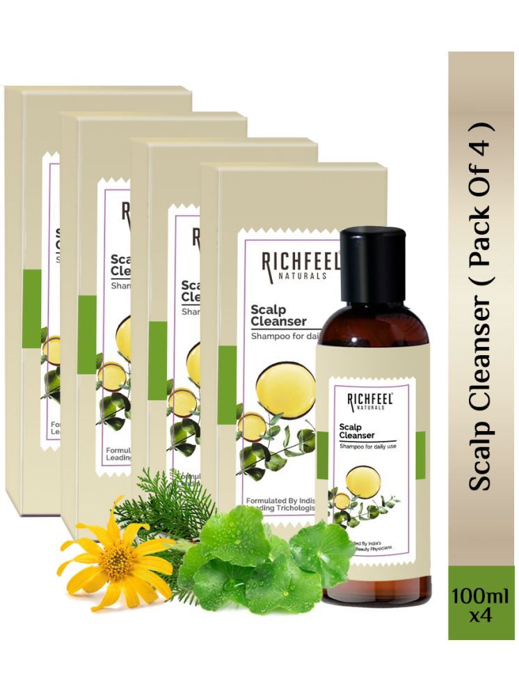     			Richfeel Scalp Cleanser 100 Ml Pack of 4