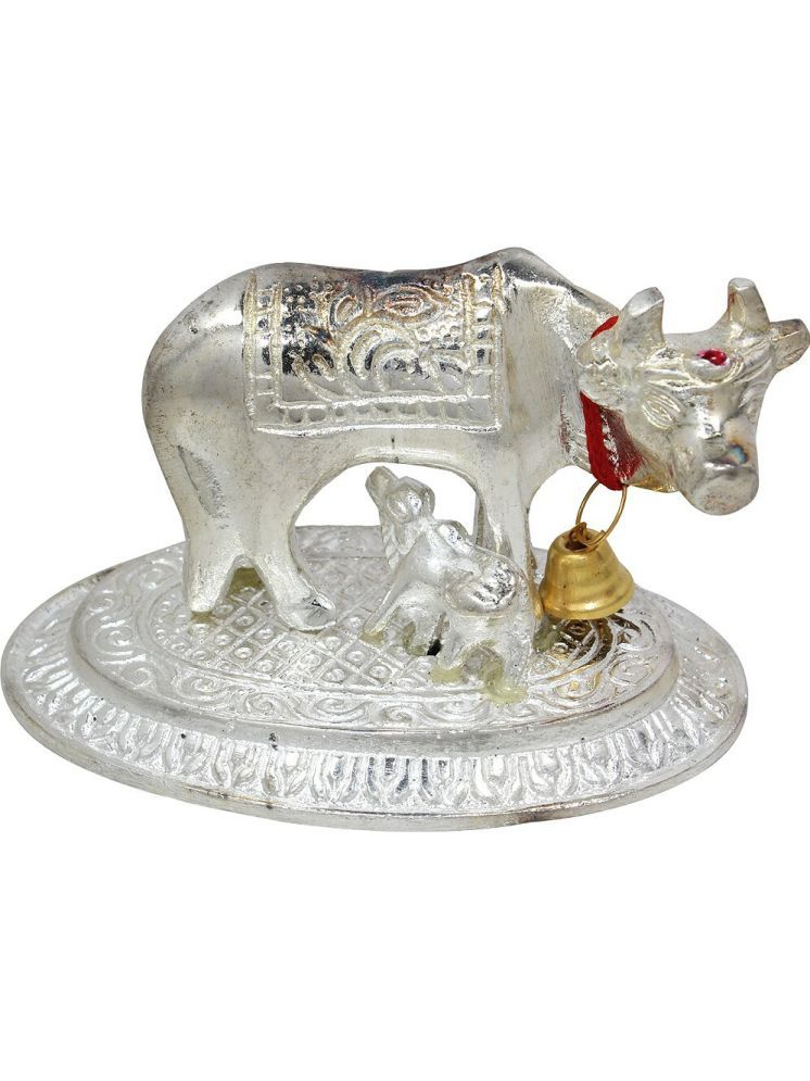     			Shri Astha Vinayak Brass Cow and Calf Idol ( 6 cm )