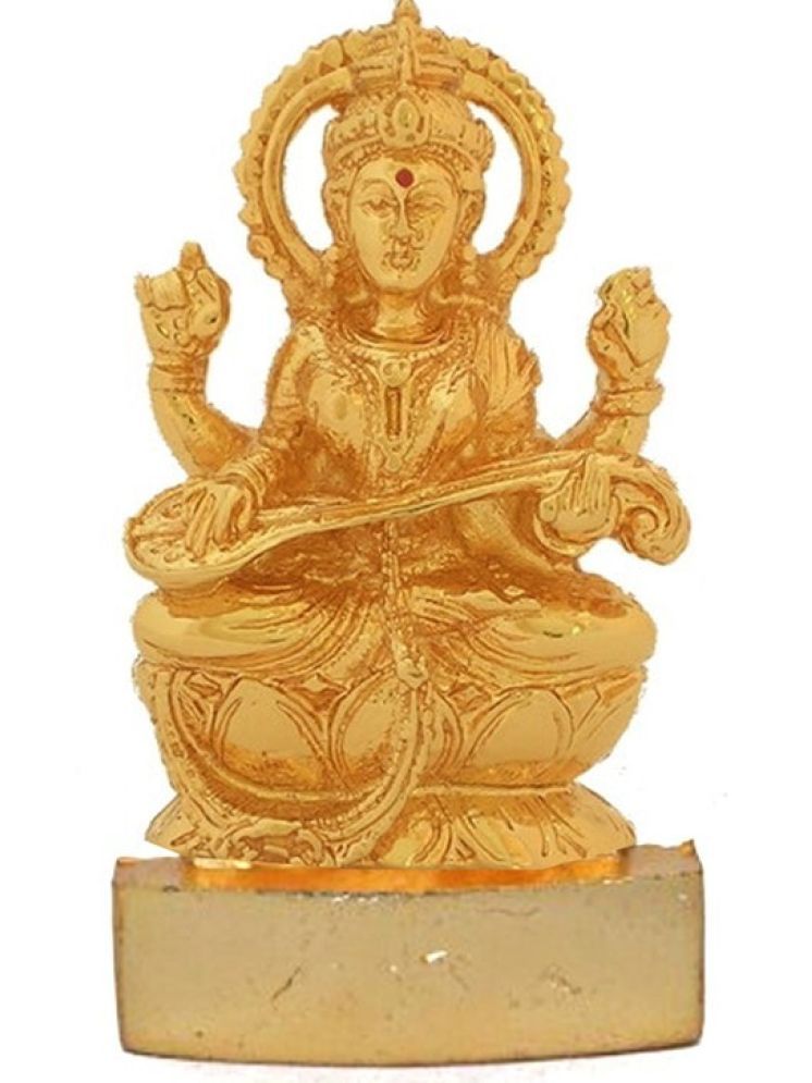     			Shri Astha Vinayak Iron Goddess Saraswati Idol ( 2 cm )