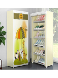 CMerchants Metal More Than 5 Tier Shoe Rack Multi Color