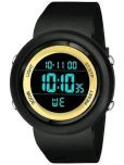 DECLASSE Black PU Digital Men's Watch