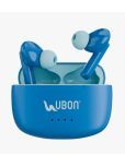 UBON J7 EARBUDS Bluetooth True Wireless (TWS) On Ear 50 Hours Playback Active Noise cancellation IPX4(Splash & Sweat Proof) Blue