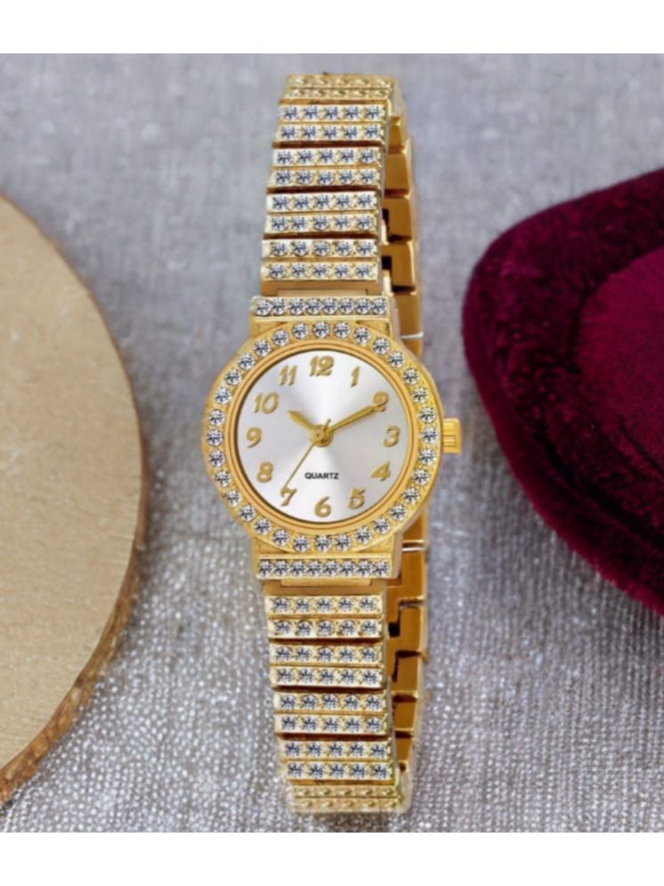     			DECLASSE Gold Metal Analog Womens Watch