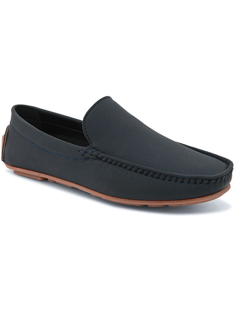     			Fentacia MEN CASUAL SHOES Blue Men's Slip-on Shoes