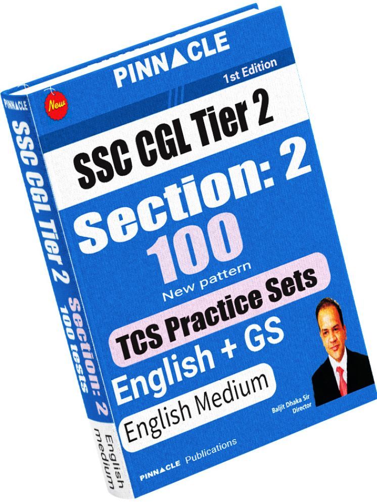     			SSC CGL Tier 2 Section 2 (English + GS) 100 Tests English Medium