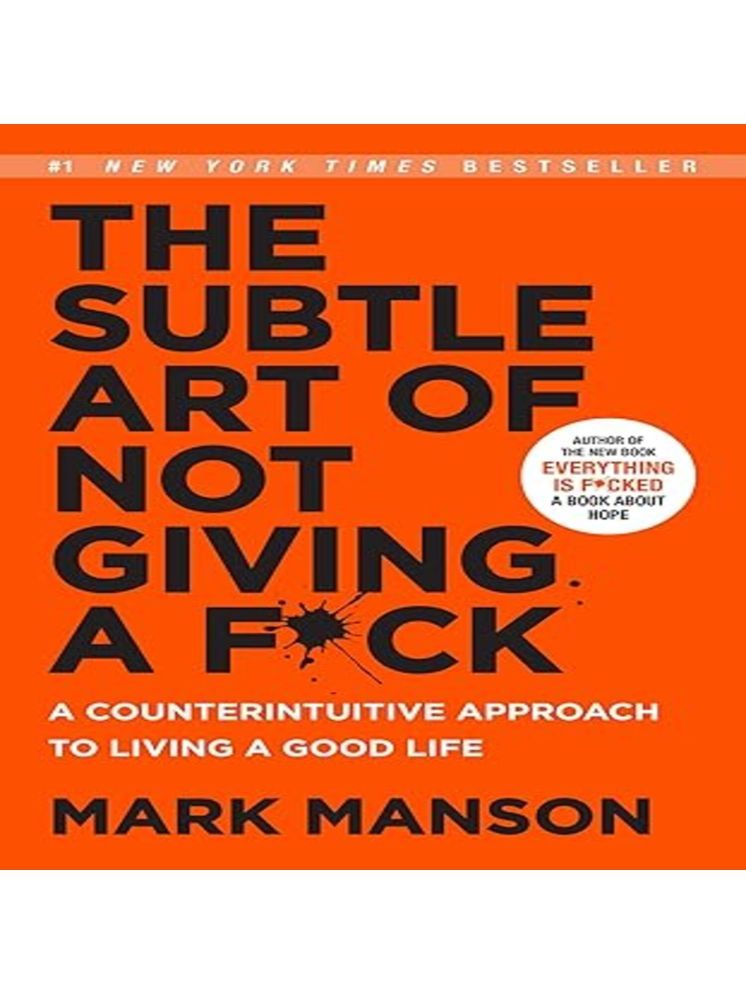     			Subtle Art of Not Giving a F*ck  Paperback – 10 October 2019