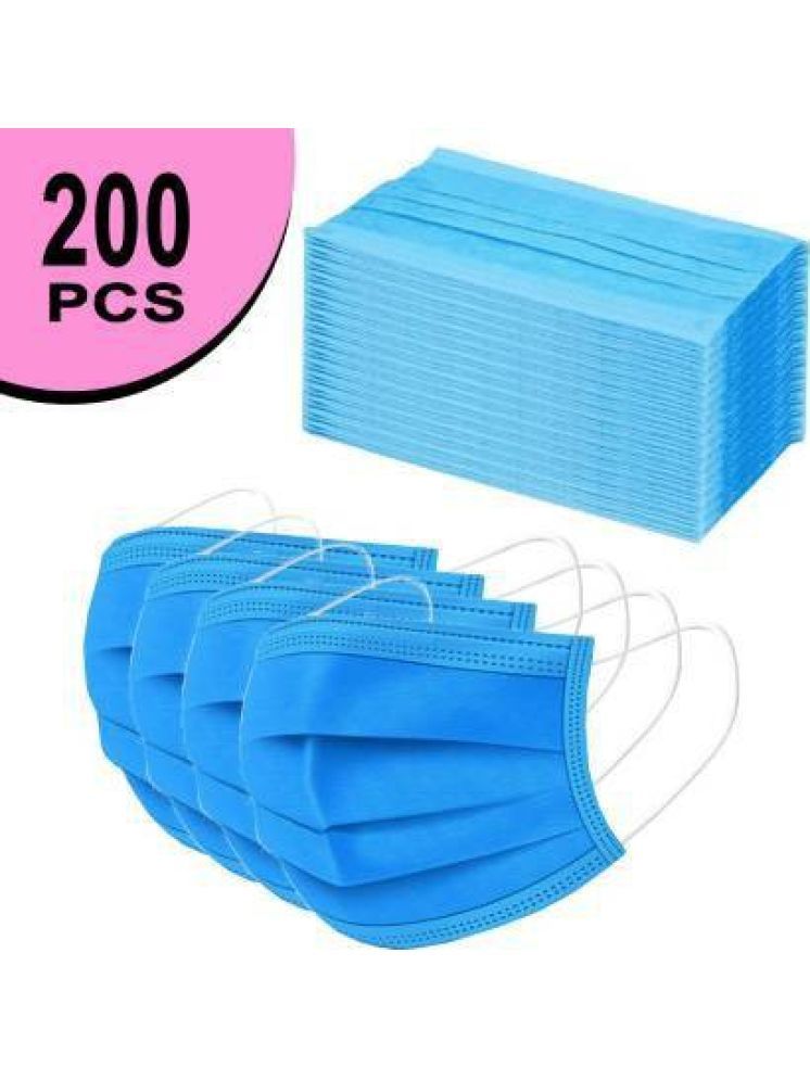     			Wellstar Blue 3 Ply Mask ( Pack of 200 )