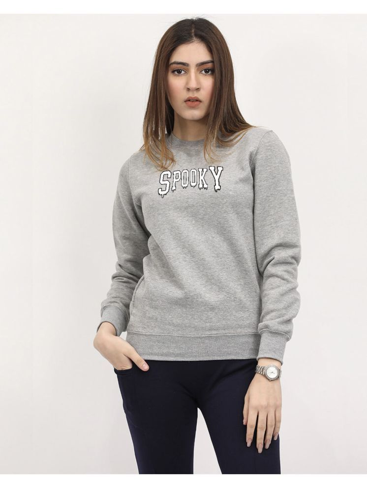     			Calm Down Fleece Women's Non Hooded Sweatshirt ( Grey )