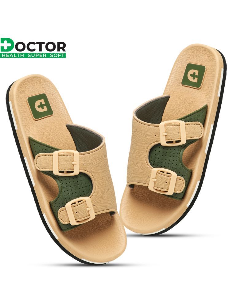     			Doctor Health Super Soft Beige Men's Daily Slipper