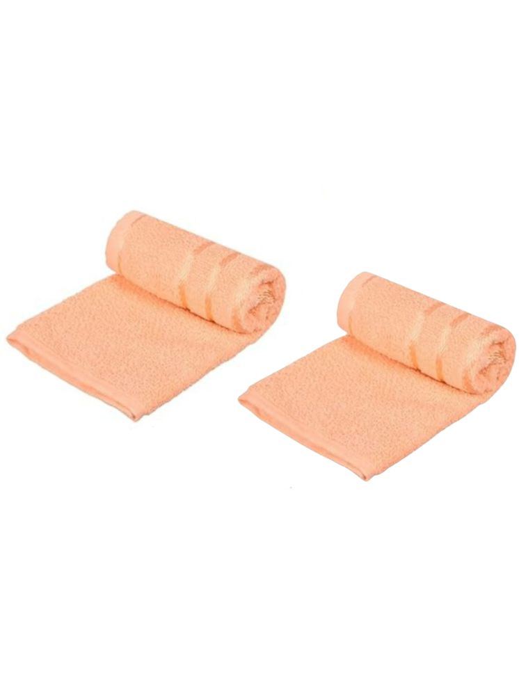     			Dyana Core Pack of 2 Cotton 401-450 -GSM Hand Towel ( Assorted )