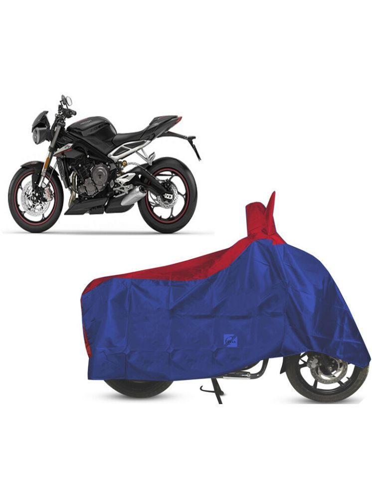     			EGAL Bike Body Cover for Triumph ( Pack of 1 ) , Red