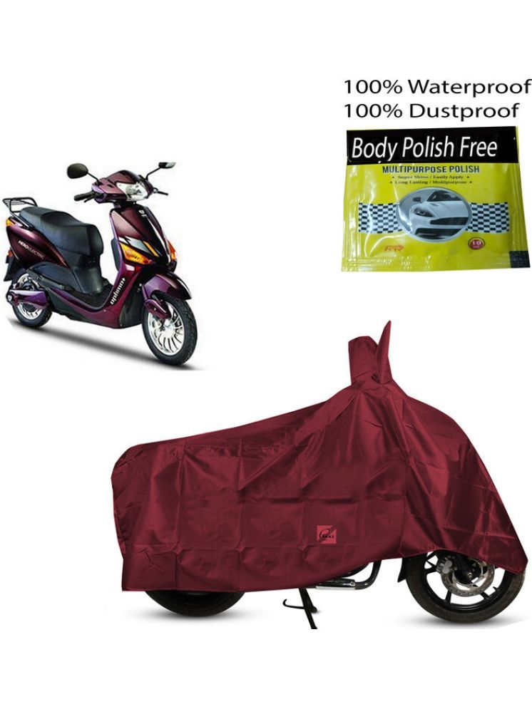     			EGAL Bike Body Cover for Hero ( Pack of 1 ) , Maroon