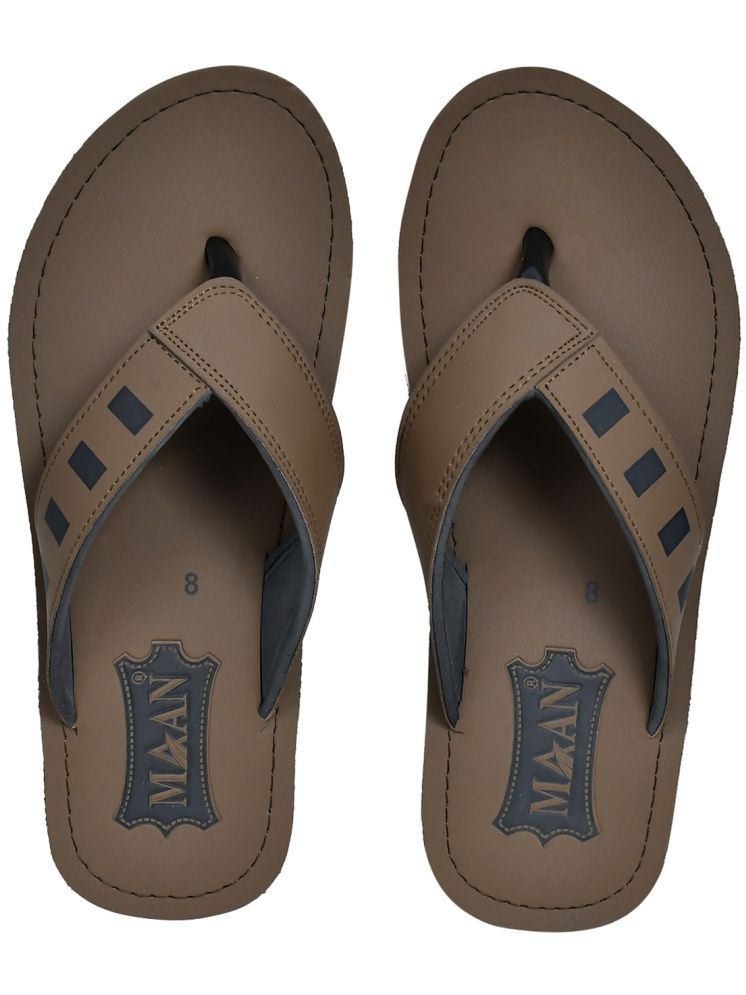     			MAAN Tobacco Men's Daily Slipper