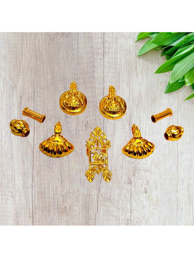     			TGS GOLD COVERING Gold Pendant set ( Pack of 1 )