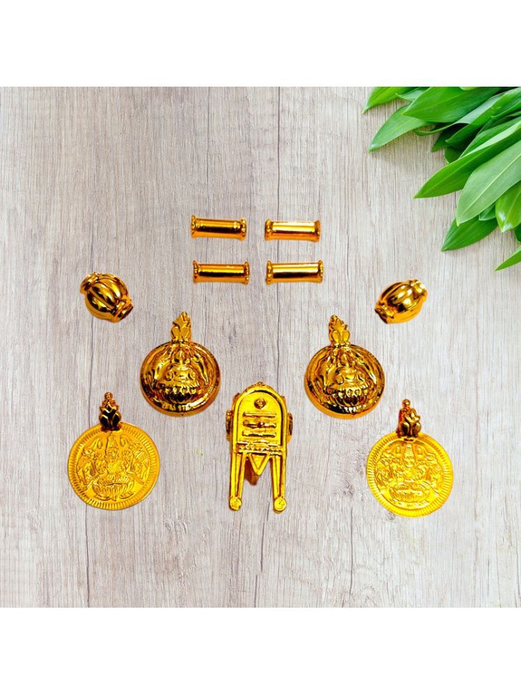     			TGS GOLD COVERING Gold Pendant set ( Pack of 1 )