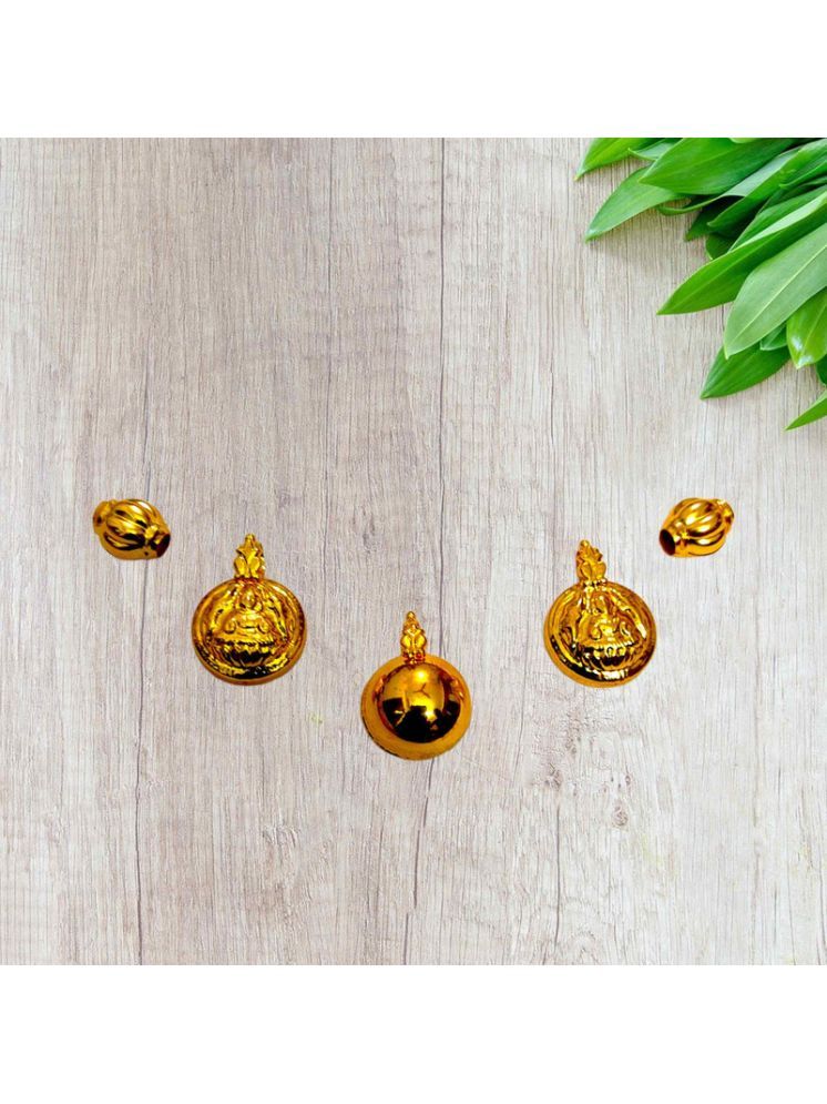     			TGS GOLD COVERING Gold Pendant set ( Pack of 1 )