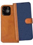 Knotyy Brown Flip Cover Artificial Leather Compatible For Infinix Smart 8 Plus ( Pack of 1 )